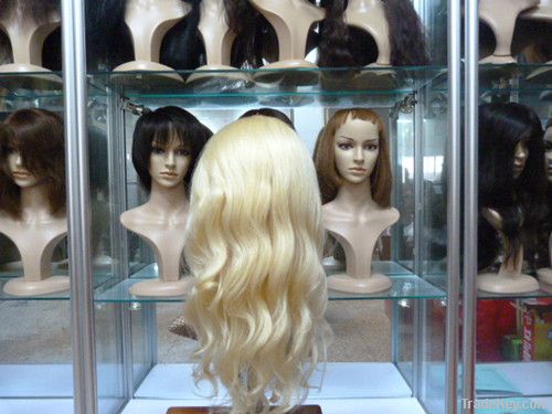 14" Hair Wig Body Wave #613 Full Lace Wigs