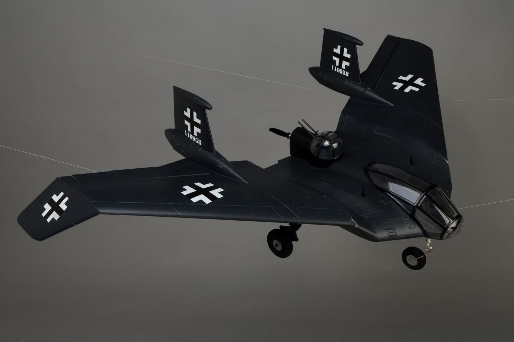 scale model, EPO airplane model , Horten BV-38, pusher airplane model
