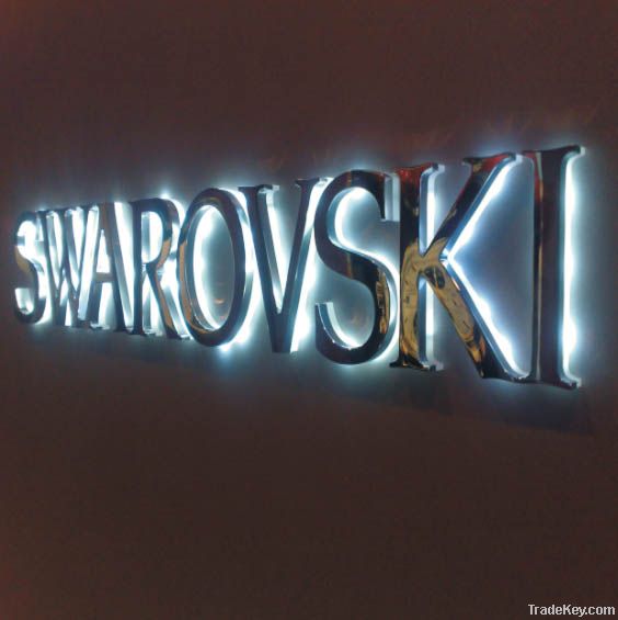 High quality backlit led letters