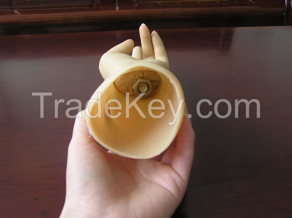 silicone glove for cosmetic hand