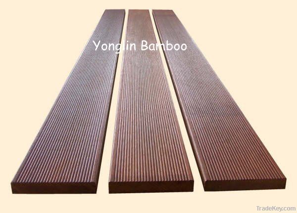 Strand woven bamboo flooring