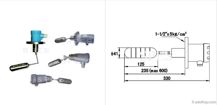 Side Mounting Float Level Switch SLF