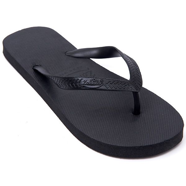 Zohula Black Flip Flops