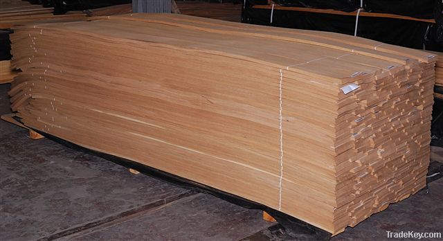 sliced oak veneer