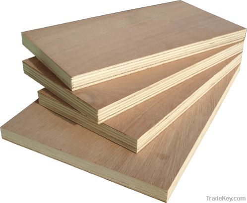Okoume faced plywood for furniture