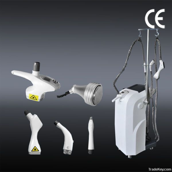 940nm Infrared Laser+ Cavitation+Bipolar RF+Vacuum Rolling Massager