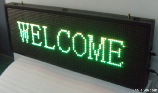 LED moving message sign