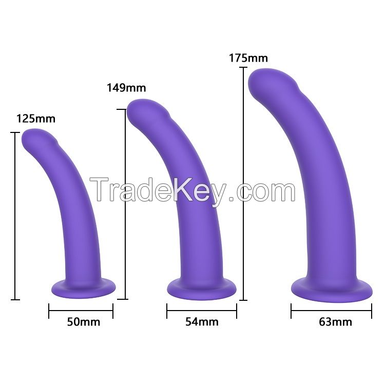 3 In 1 Anal Dildo Kit Strap On anal plug