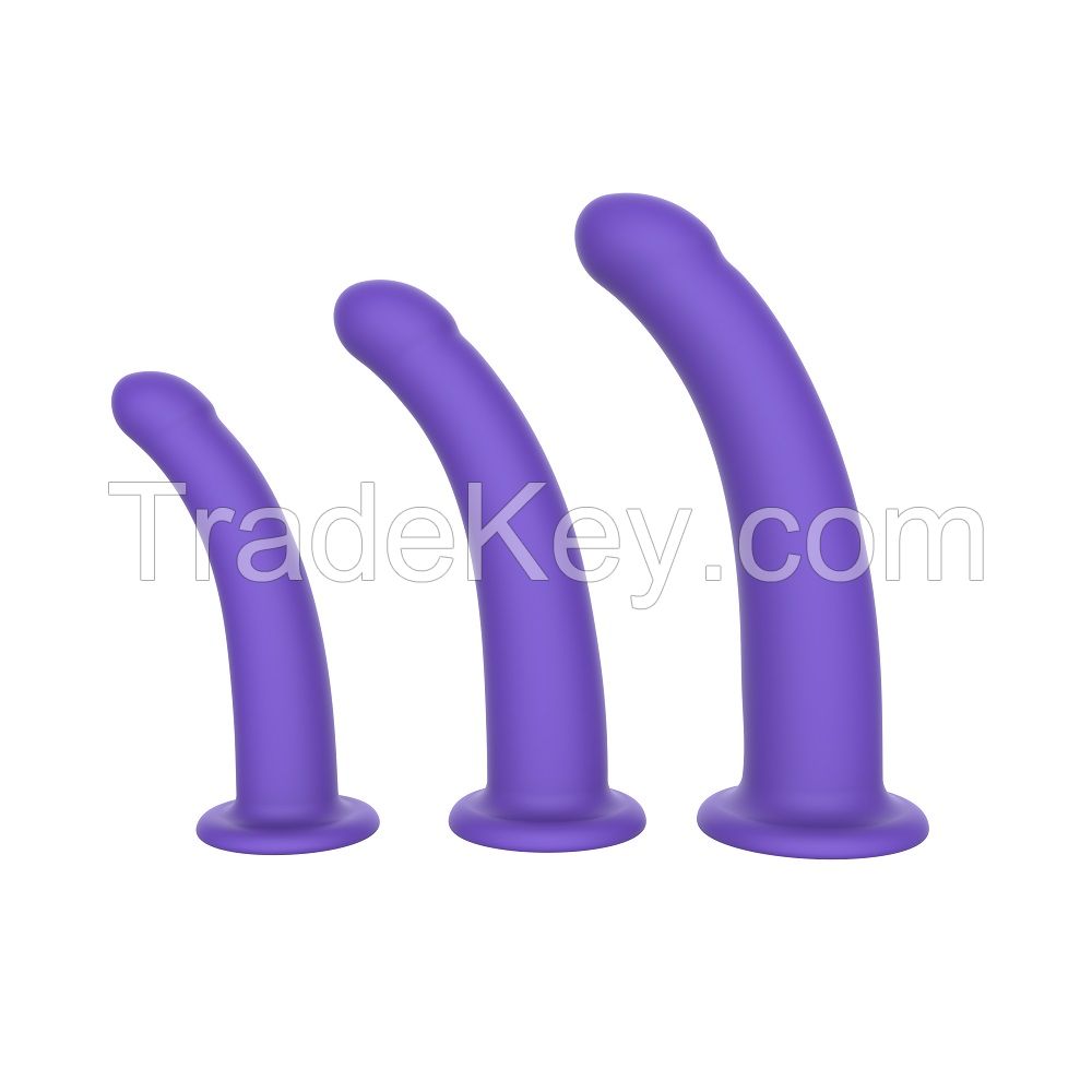 3 In 1 Anal Dildo Kit Strap On anal plug