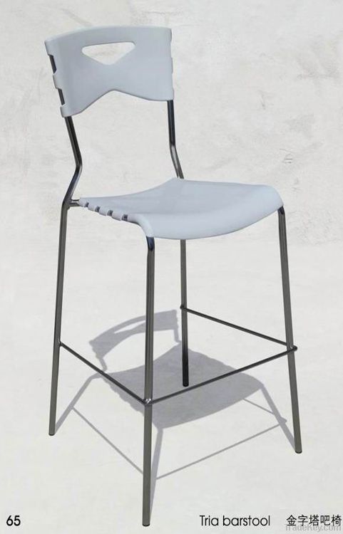 plastic stacking barstool(Tria barstool)