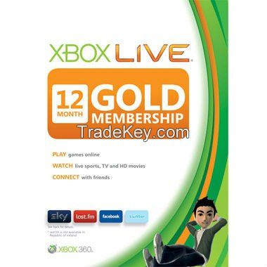 XBL GOLD 12 MONTHS WORLDWIDE - Price 37