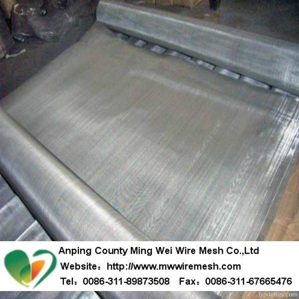 SS202/304/316 stainless steel wire mesh, 100 mesh Ultra-thin stainless