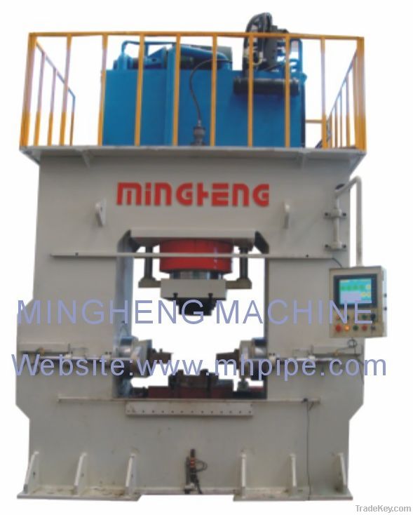 Automatic tee making machine, tee cold forming