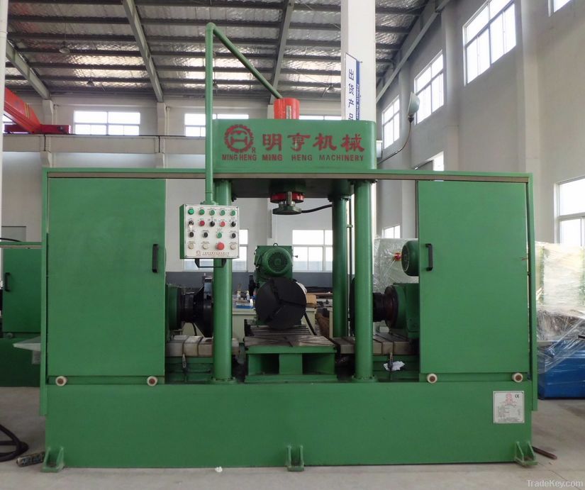 Auto hydraulic tee chamfering machine