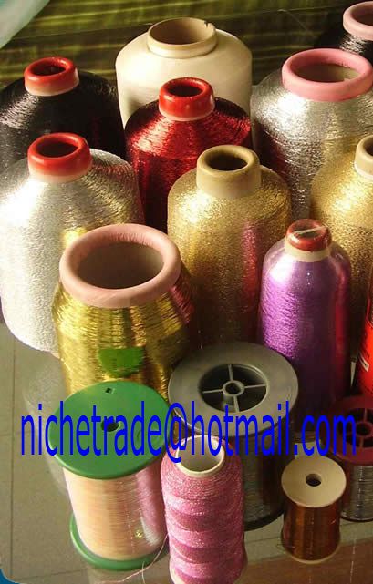 various metallic yarn