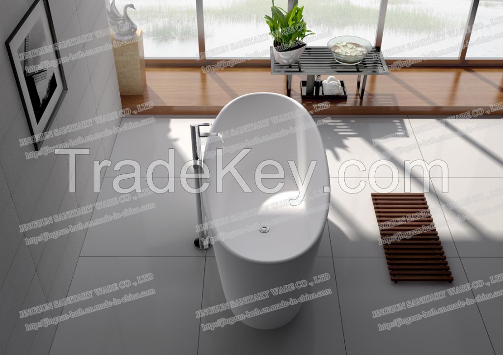 8618-Indoor Composite Resin Bathtub Artificial Stone Bathtub-JINGZUN.jpg