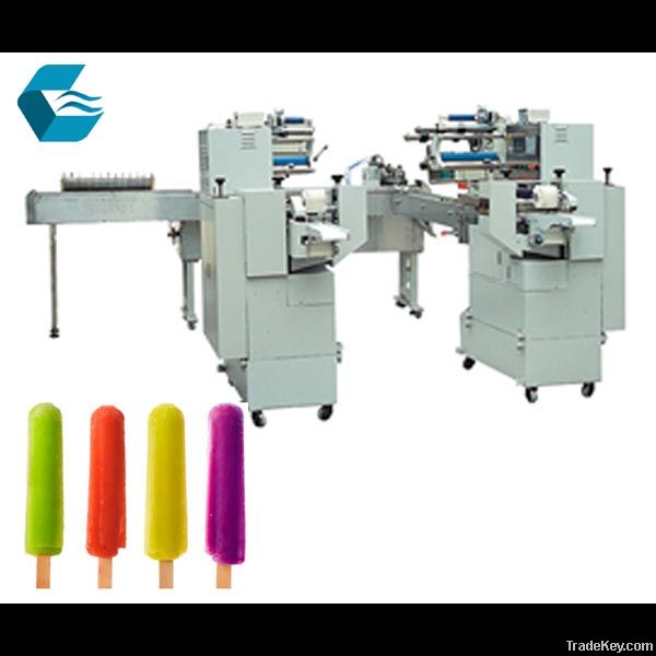 automatic popsicle/ ice cream bar / ice lolly packaging machine