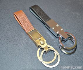 Leather keychains