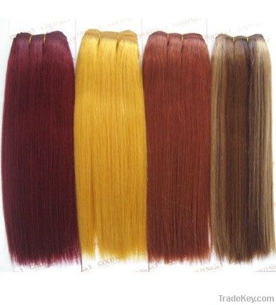 fashion high temperature fiber synthetic hair weft hair extensions
