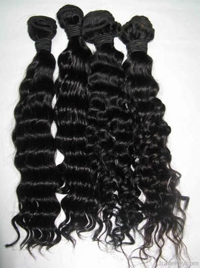 deep wave indian remy hair extensions, indian hair weft