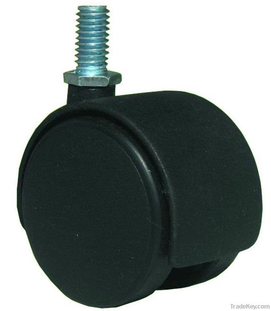 Nylon Threaded Stem Furniture Castor Wheel