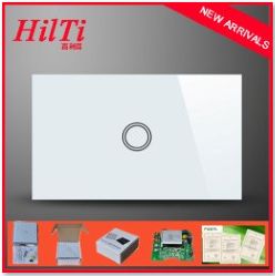 Smart home decoration, 1 gang touch wall switch, US style light switch