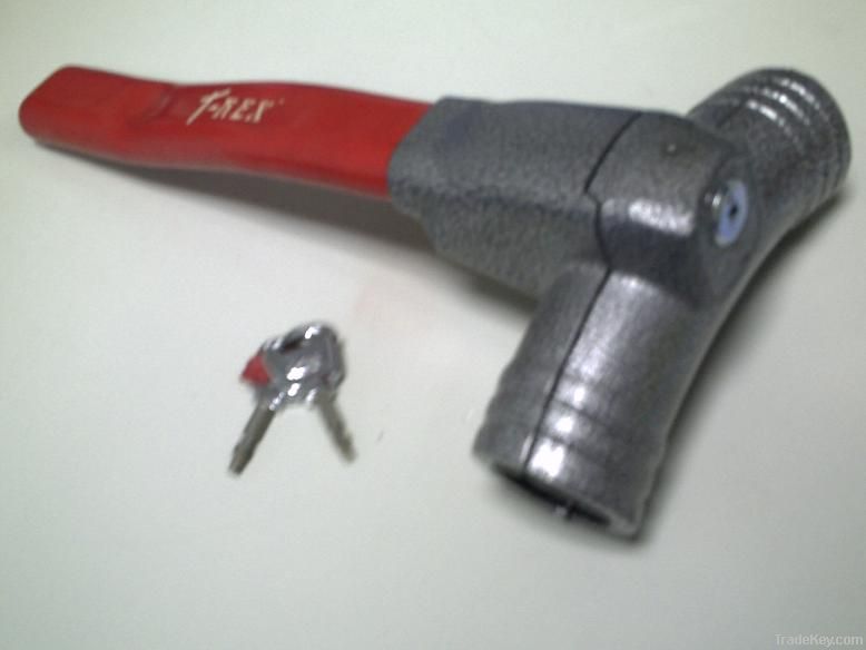 T type car steering wheel lock