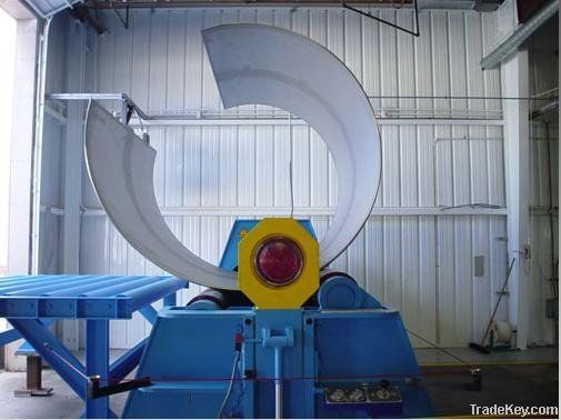 CNC metal bending machine four roller