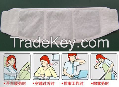 heat transfer patch for neck shoulder pain relief