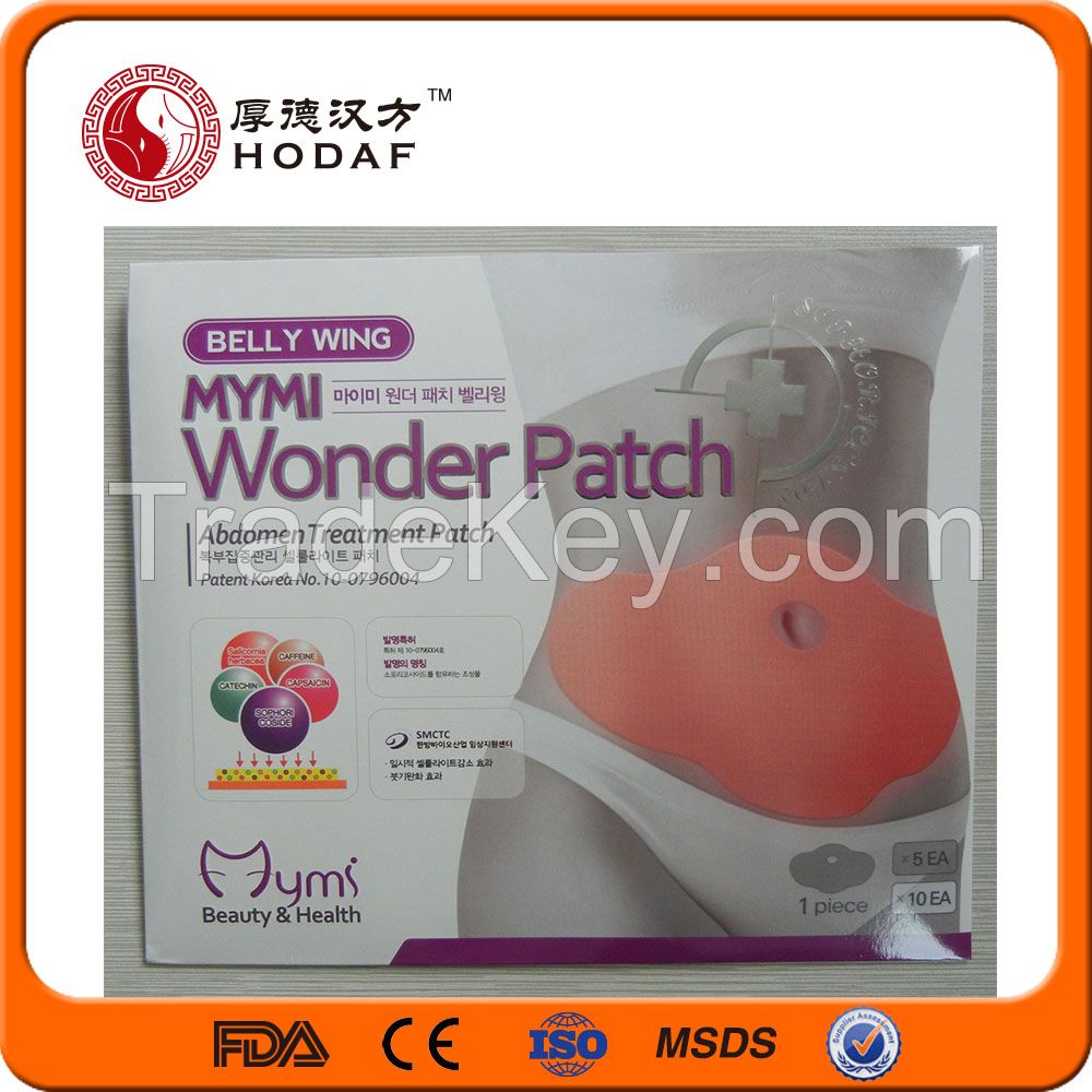 korea easy weight loose mymi slim belly pad plaster