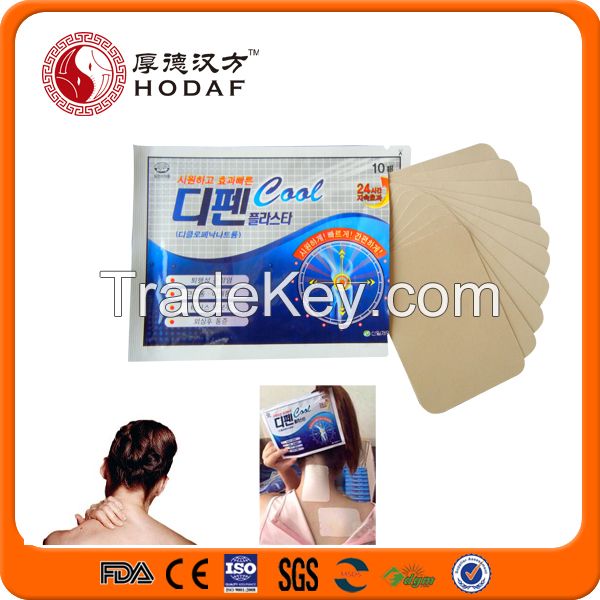 woman lady menstrual pain relief patch