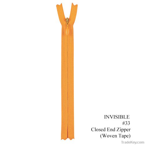 HHH ZIPPER INVISIBLE Closed End Zipper