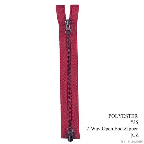 éŸ©å›½HHH ZIPPER POLYESTER 2-Way Open End