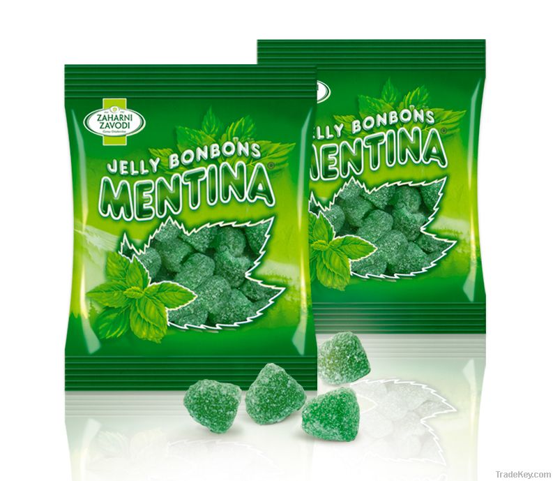 Jelly bonbons Mentina