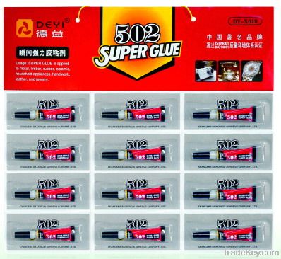 super glue ethyl-cyanoacrylate instant glue DEYI brand