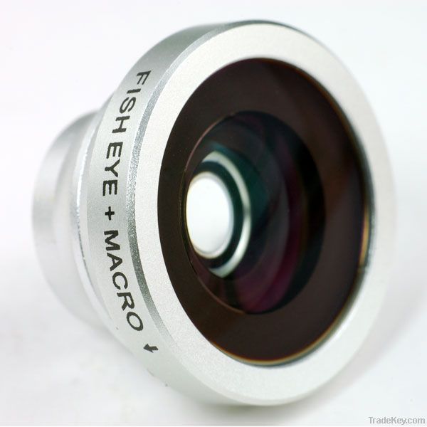 180 Degree Fisheye+Macro lens for iphone 5, iphone 4S/4