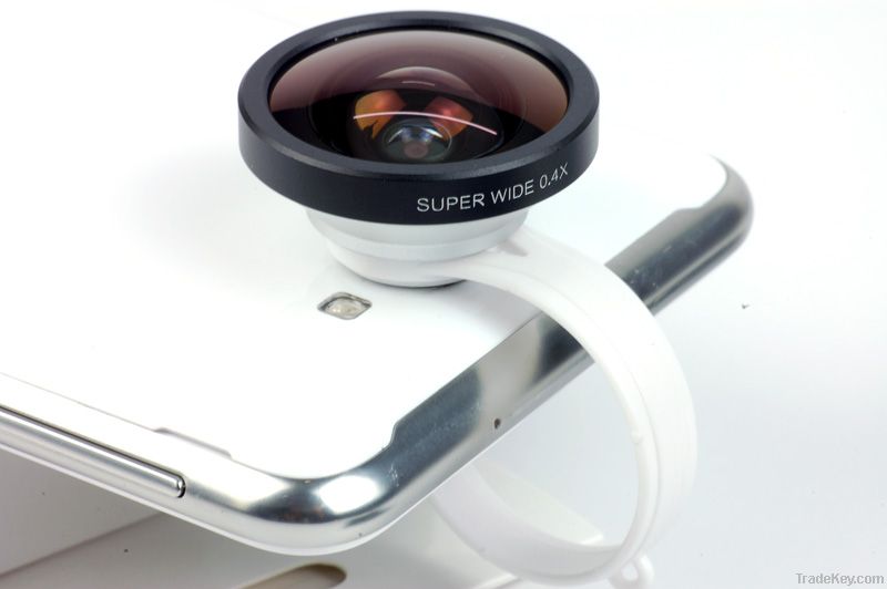 Universal 0.4x Super Wide Angle Lens for iphone 5