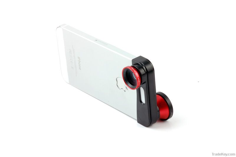 2012 New Style  iphone Accessories 3-in-1 iphone 5 Lens