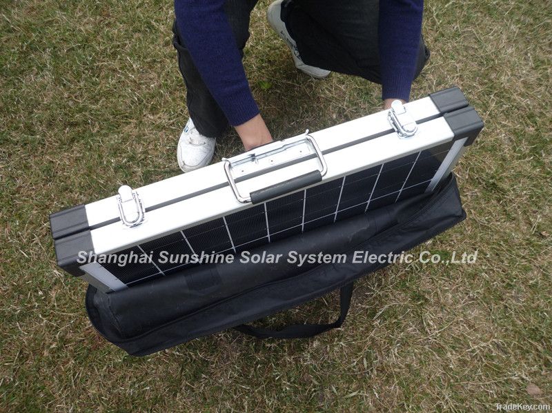 80watt mono crystalline solar panelPortable solar panel(40x2)w , protab