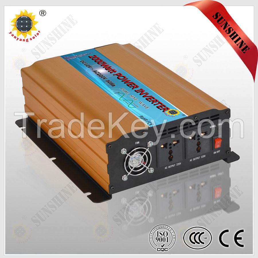 2000W - 12V Pure Sine Wave Sunshine Power Inverter C-Series