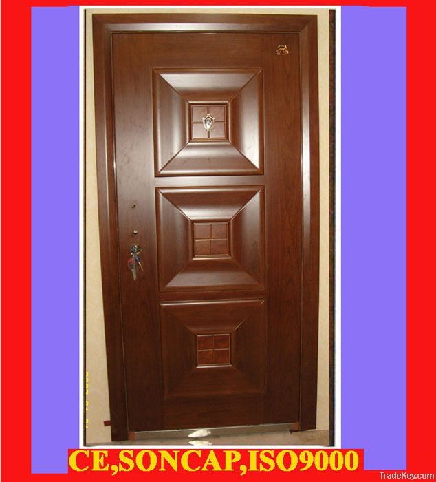 Solid wooden door