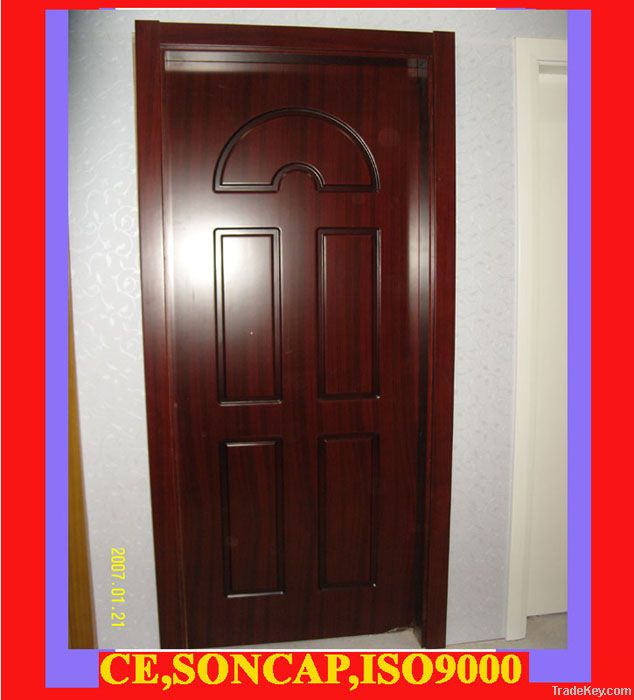 Interior wooden door