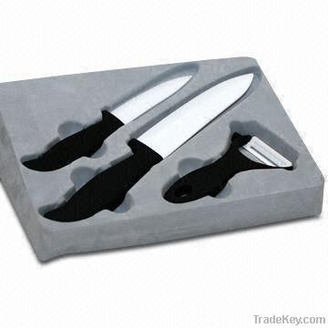 Kitchen Knife Set with Peeler