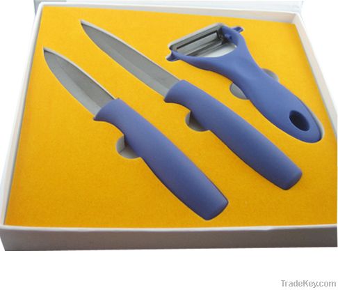 Kitchen Knife Set with Ceramic knives