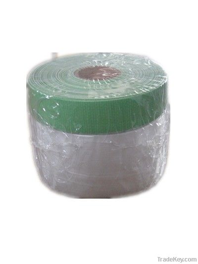 Taped Plastic Drop Film Used in Construction