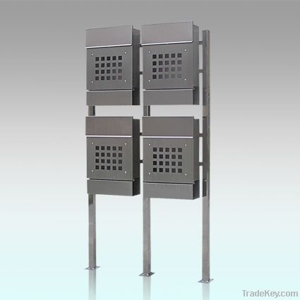 GH-3328S12 stainless steel free standing letterboxes