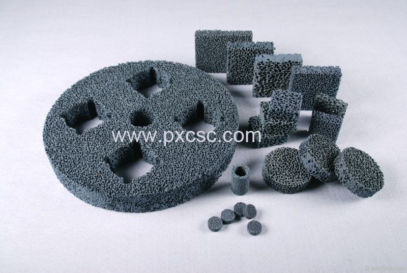 Silicon Carbide Ceramic Foam Filter for metal melting