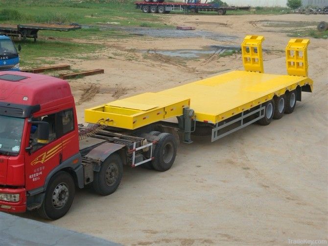 trailer truck, container trailer, lowbed trailer