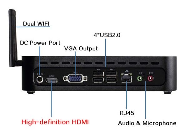 Newest thin mini PCs LR-450Q