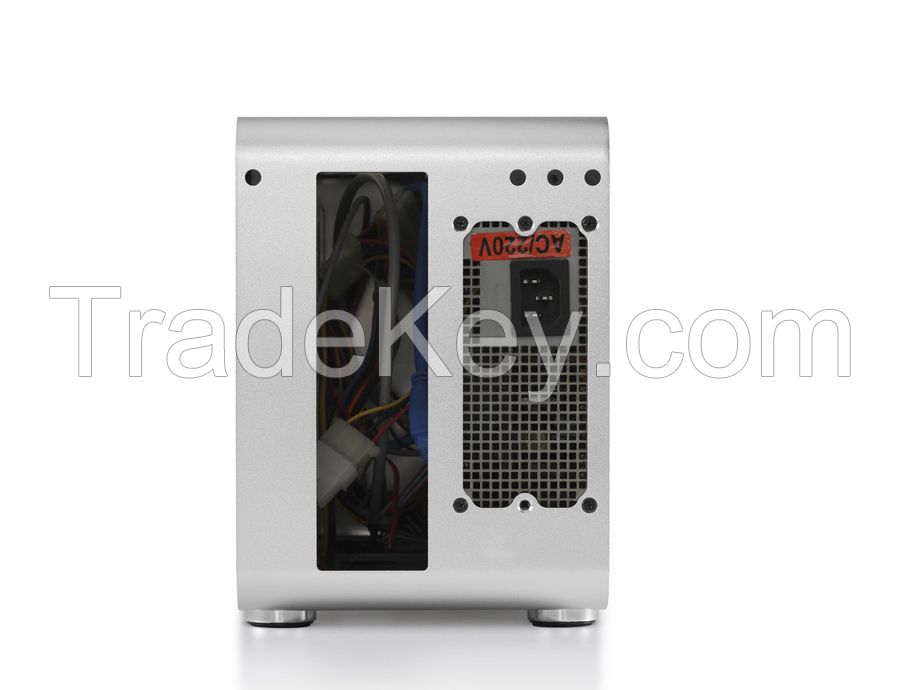 Realan mini ITX aluminum computer case